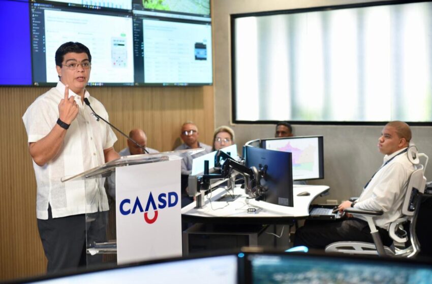 CAASD avanza en modernización del sistema de agua en Santo Domingo