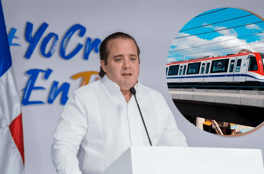 Metro de Los Alcarrizos operará antes de febrero de 2026