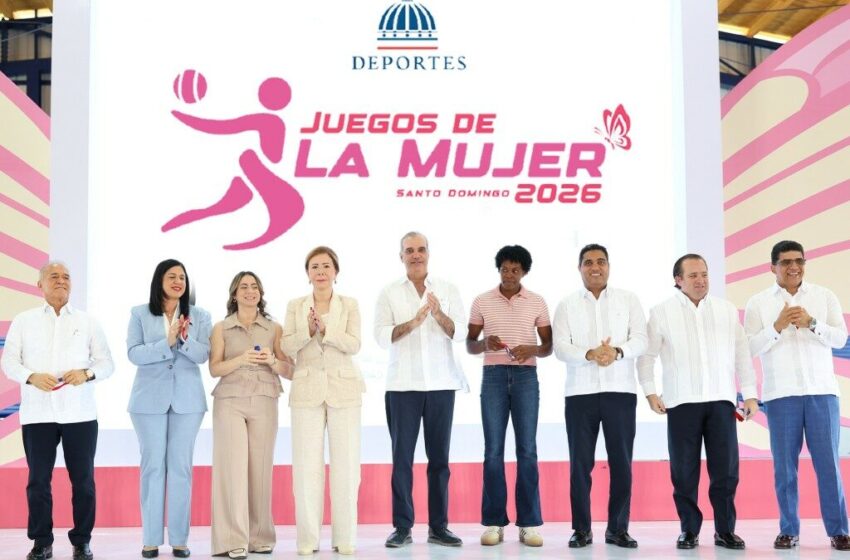 Abinader inaugura Juegos Deportivos de la Mujer 2026 en RD