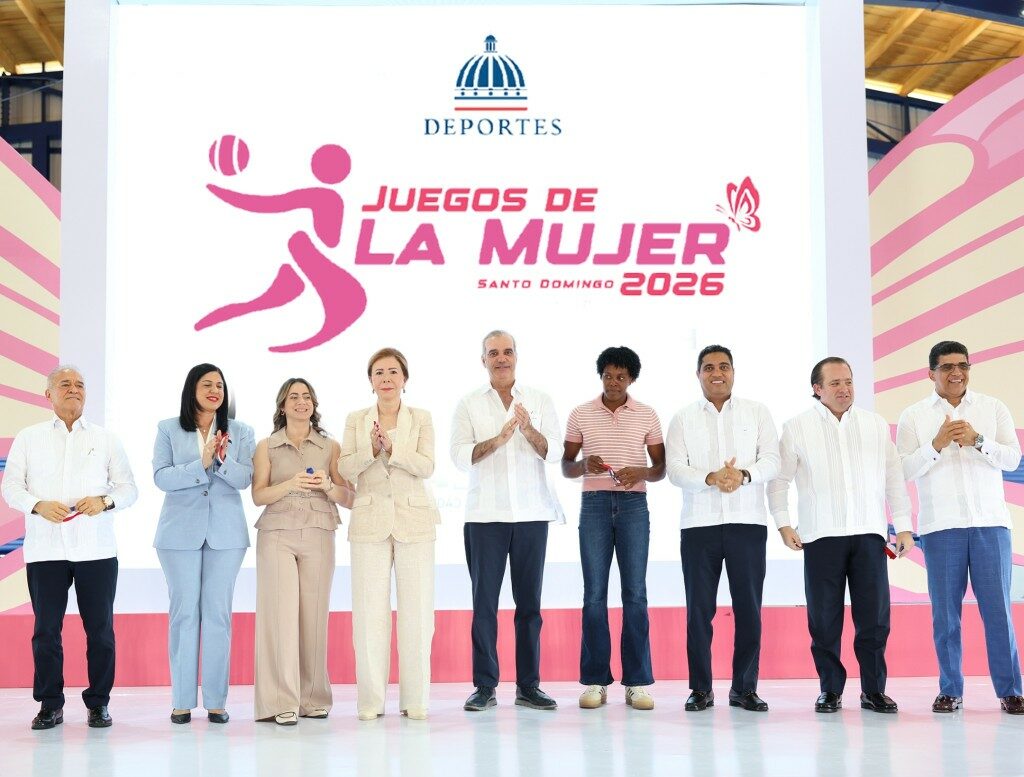 Abinader inaugura Juegos Deportivos de la Mujer 2026 en RD