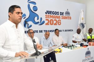 Ministro de Deportes inaugura campamentos de Semana Santa 2026