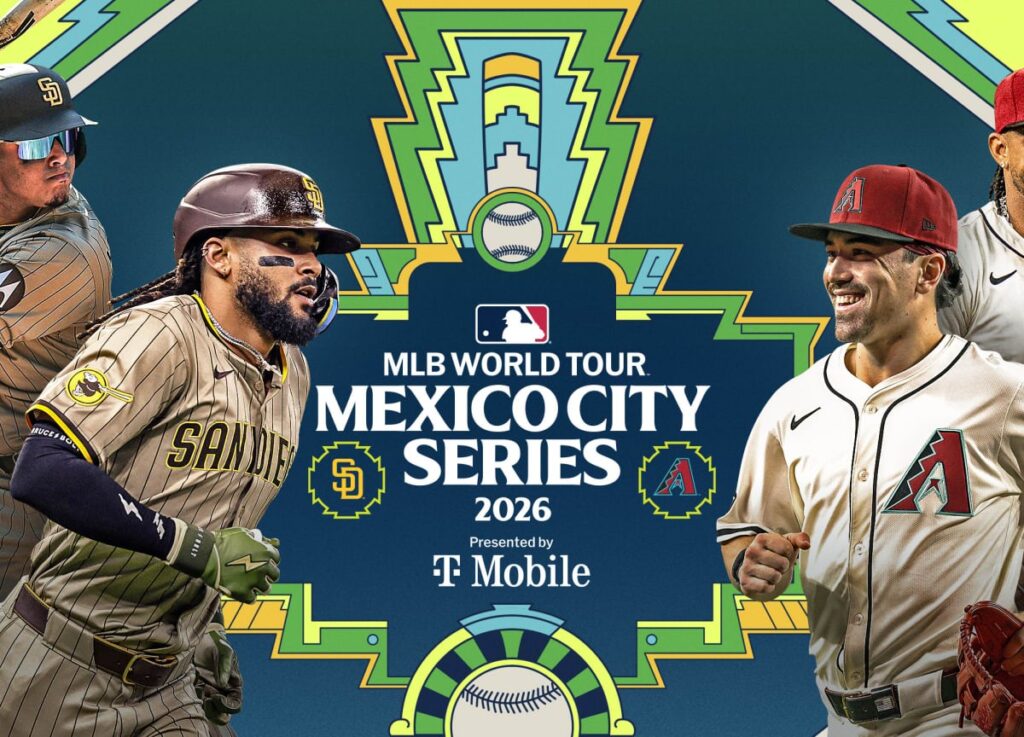 Diamondbacks y Padres jugarán la Mexico City Series 2026 en CDMX