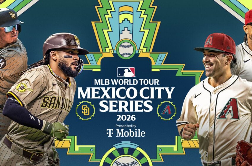 Diamondbacks y Padres jugarán la Mexico City Series 2026 en CDMX