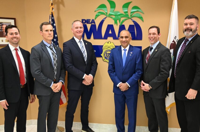  DNCD y DEA refuerzan cooperación contra el narcotráfico en Miami