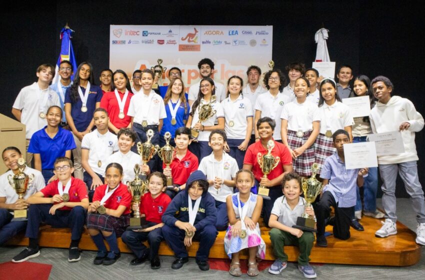  Canguro Matemático premia a más de 5,500 estudiantes en RD