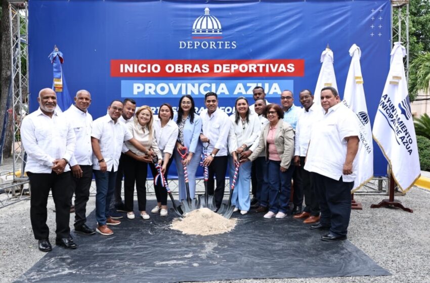Gobierno invertirá RD$156 millones en techados deportivos en Azua