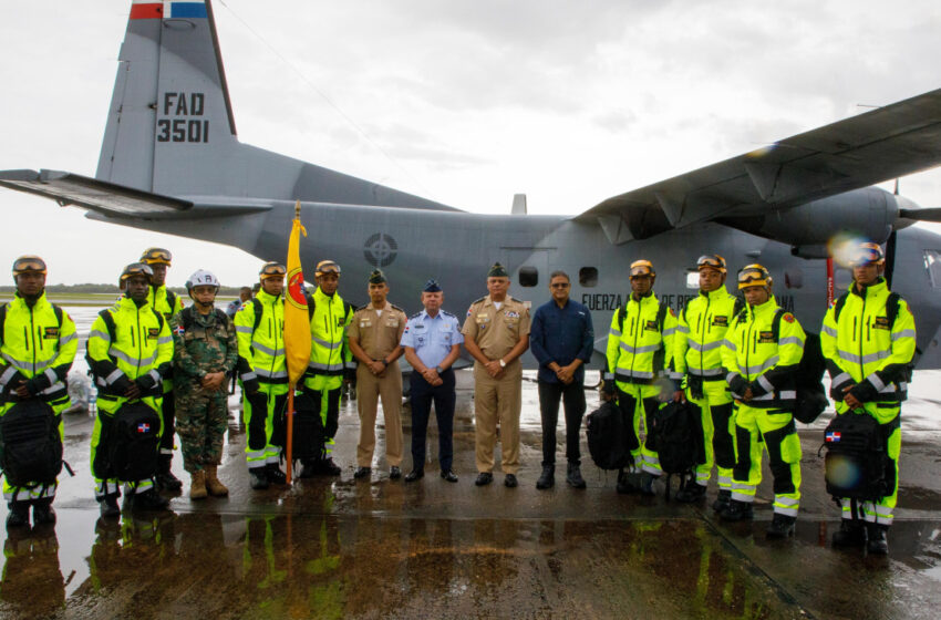 República Dominicana envía equipo de rescate a Venezuela tras sismo