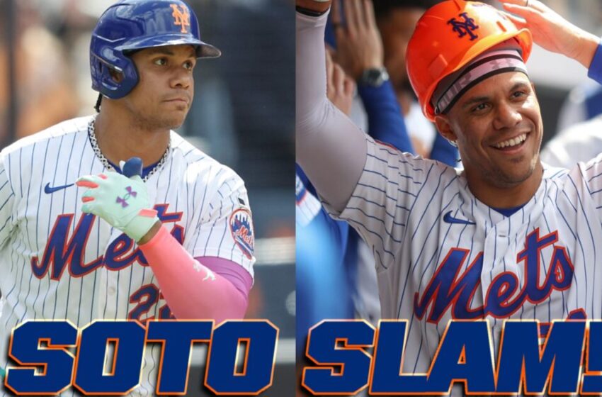 Grand slam de Juan Soto impulsa barrida de Mets sobre Marlins
