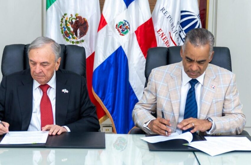 República Dominicana y México acuerdan cooperación energética e innovación