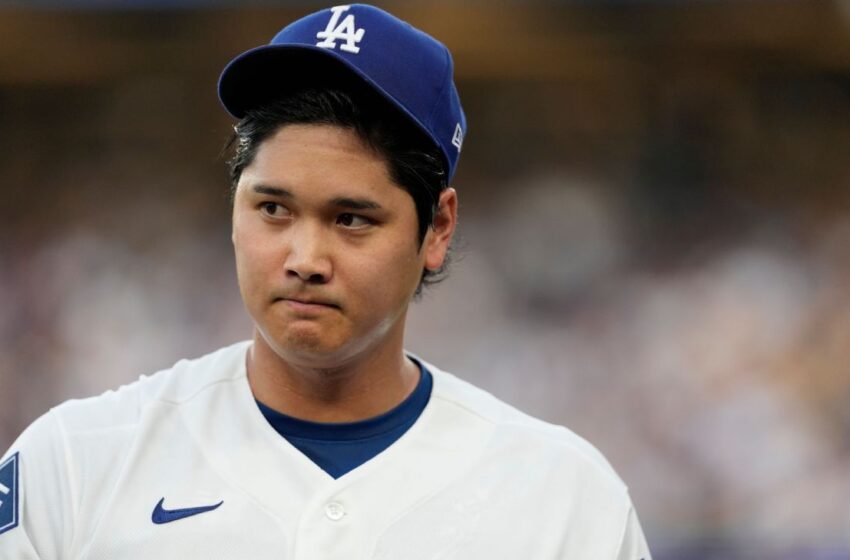 Shohei Ohtani sale lesionado del triunfo de Dodgers ante Padres